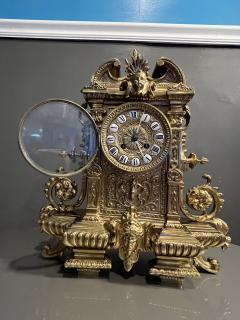  Japy Freres ELABORATE 19TH CENTURY FRENCH BRASS CLOCK - 2654723