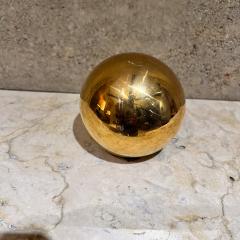  Jaru 1986 Jaru Metallic Gold Sphere Orb Ceramic Pottery California - 3647598