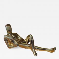  Jaru Sensual Gold Jaru Nude Male Ceramic Sculptures Mid Century Modern - 1738567