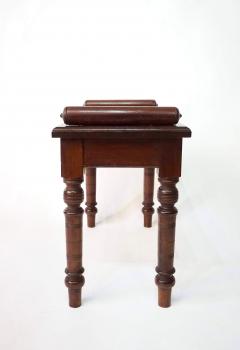  Jas Shoolbred Co English Aesthetic Movement Petite Chestnut Hall Bench or Window Seat circa 1880 - 3928862