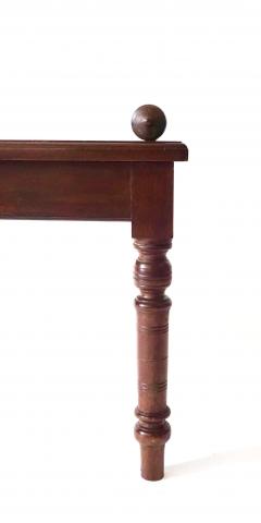  Jas Shoolbred Co English Aesthetic Movement Petite Chestnut Hall Bench or Window Seat circa 1880 - 3928865