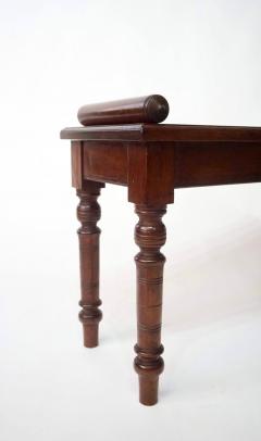  Jas Shoolbred Co English Aesthetic Movement Petite Chestnut Hall Bench or Window Seat circa 1880 - 3928866