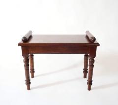  Jas Shoolbred Co English Aesthetic Movement Petite Chestnut Hall Bench or Window Seat circa 1880 - 3928867