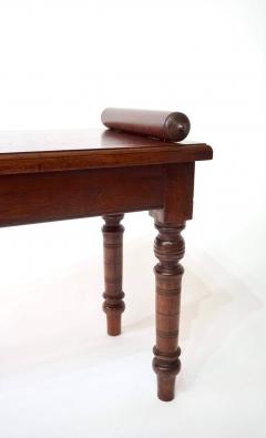  Jas Shoolbred Co English Aesthetic Movement Petite Chestnut Hall Bench or Window Seat circa 1880 - 3928868