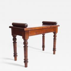  Jas Shoolbred Co English Aesthetic Movement Petite Chestnut Hall Bench or Window Seat circa 1880 - 3930689