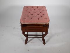  Jas Shoolbred Co Jas Shoolbred An Aesthetic Movement Adjustable Height Piano Stool - 4183344