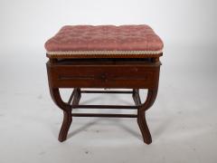  Jas Shoolbred Co Jas Shoolbred An Aesthetic Movement Adjustable Height Piano Stool - 4183346