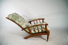  Jas Shoolbred Co Jas Shoolbred Morris Co Style a Pair of Aesthetic Movement Reclining Armchairs - 4183340