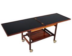  Jason M bler Mid Century Danish Rosewood Bar Trolley Table by Kurt stervig for Jason M bler - 3906821