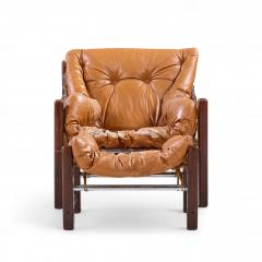  Jean Gillion Jean Gillon for Italma Amazonas Mid Century Lounge Chair and Ottoman - 4358253