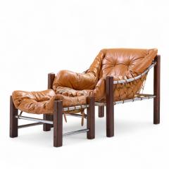  Jean Gillion Jean Gillon for Italma Amazonas Mid Century Lounge Chair and Ottoman - 4358255