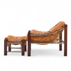  Jean Gillion Jean Gillon for Italma Amazonas Mid Century Lounge Chair and Ottoman - 4358257