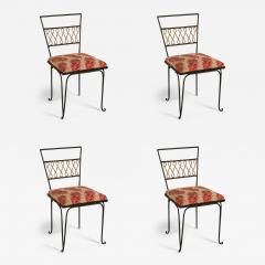  Jean Martin Jean Martin set of 4 dining chairs in iron - 3143662