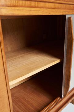  Jean Prouv Re Editions Pair of Oak and Aluminium Cabinets in the Manner of Charlotte Perriand - 2017768