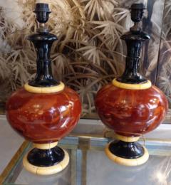  Jean Roger Pair of lamps by Jean Roger Paris France circa 1960 - 2610406