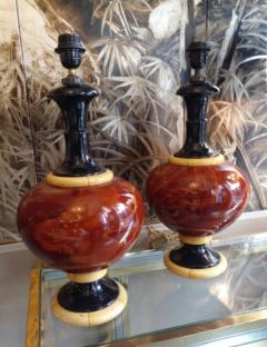  Jean Roger Pair of lamps by Jean Roger Paris France circa 1960 - 2610407