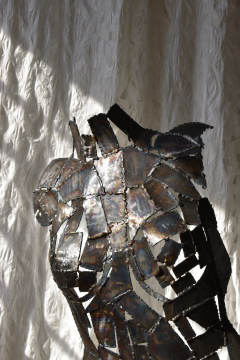  Jeanne d Arc Welded Steel Sculpture J zsef Szab Trash Works Industrial 2024 - 4796777