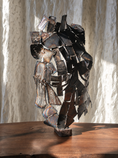  Jeanne d Arc Welded Steel Sculpture J zsef Szab Trash Works Industrial 2024 - 4796778