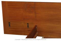 Jesper International Jesper Danish Modern Teak Queen Platform Bed with Floating Nightstands - 2981373
