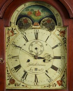  John Gottleib Eberman Tall Case Clock by John Gottleib Eberman of Lancaster Pennsylvania - 3505391