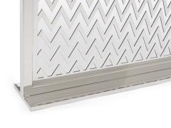  John Lyle Design Chevron Fire Screen - 4662055