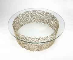  John Lyle Design Crackle Cocktail Table - 4647676