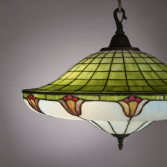  John Morgan Sons Chandelier With Tulip Motif - 4548284