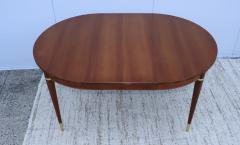  John Widdicomb Co Widdicomb Furniture Co 1950s John Widdicomb Cherry wood And Brass Oval Dining Table - 3118113