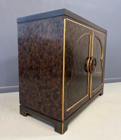 John Widdicomb Co Widdicomb Furniture Co 1970s John Widdicomb Commode in A Faux Tortoise Shell Finish Mid Century - 4158051