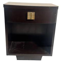  John Widdicomb Co Widdicomb Furniture Co ART DECO NIGHTSTAND WITH LUCITE BRASS HANDLE BY WIDDICOMB - 4739176