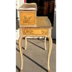  John Widdicomb Co Widdicomb Furniture Co Antique Louis XV Style Chinoiserie Petite Secretary Desk W Tambour Doors - 3413775