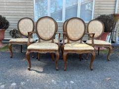  John Widdicomb Co Widdicomb Furniture Co Fabulous Set 6 Balloon Back Cabriole Leg Dining Chairs Queen Anne style - 4101675