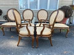  John Widdicomb Co Widdicomb Furniture Co Fabulous Set 6 Balloon Back Cabriole Leg Dining Chairs Queen Anne style - 4101692