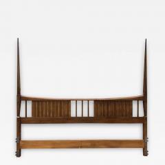  John Widdicomb Co Widdicomb Furniture Co Handsome John Widdicomb Double Spire King Size Headboard Mid Century Modern - 3272916