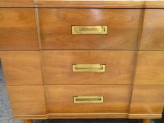  John Widdicomb Co Widdicomb Furniture Co Handsome Pair Asian Style John Widdicomb Bachelors Chests Mid Century Modern - 2707619