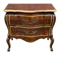  John Widdicomb Co Widdicomb Furniture Co Hollywood Regency Widdicomb Chest of Drawers or Commode with Gold Gilding - 3114283