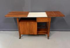  John Widdicomb Co Widdicomb Furniture Co John Widdicomb Bar Cart by Dale Ford with Expanding Top - 3155417