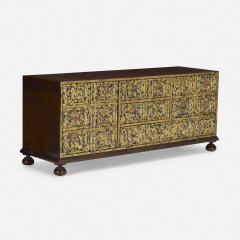  John Widdicomb Co Widdicomb Furniture Co John Widdicomb Carved Gilt Panel Cabinet - 1750545