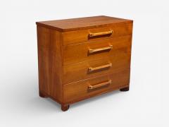  John Widdicomb Co Widdicomb Furniture Co John Widdicomb Chests of Drawers Walnut Brass USA 1960s - 4504781