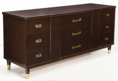  John Widdicomb Co Widdicomb Furniture Co John Widdicomb Dark Brown Walnut Dresser - 1108944