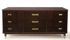  John Widdicomb Co Widdicomb Furniture Co John Widdicomb Dark Brown Walnut Dresser - 1108945