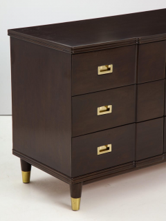  John Widdicomb Co Widdicomb Furniture Co John Widdicomb Dark Brown Walnut Dresser - 1108948