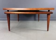  John Widdicomb Co Widdicomb Furniture Co John Widdicomb Marble and Walnut Coffee Table Robsjohn Gibbings Style - 3605366
