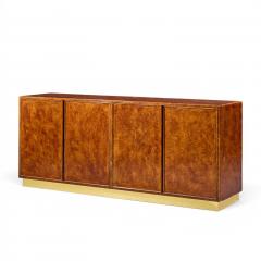  John Widdicomb Co Widdicomb Furniture Co John Widdicomb Mid Century Burlwood and Brass Credenza - 4684899