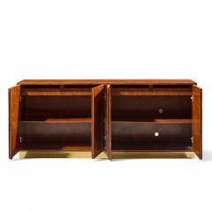  John Widdicomb Co Widdicomb Furniture Co John Widdicomb Mid Century Burlwood and Brass Credenza - 4684903
