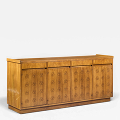  John Widdicomb Co Widdicomb Furniture Co John Widdicomb Mid Century Walnut Clover Credenza - 4691578