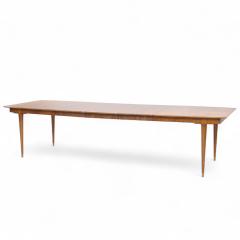  John Widdicomb Co Widdicomb Furniture Co John Widdicomb Mid Century Walnut Expanding Dining Table with 3 Leaves - 4251612