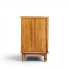  John Widdicomb Co Widdicomb Furniture Co John Widdicomb Mid Century Walnut and Brass Credenza with Hutch - 4652567