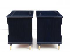  John Widdicomb Co Widdicomb Furniture Co John Widdicomb Midnight Blue Stained Nightstands - 2741506