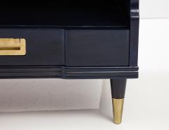  John Widdicomb Co Widdicomb Furniture Co John Widdicomb Midnight Blue Stained Nightstands - 2741515